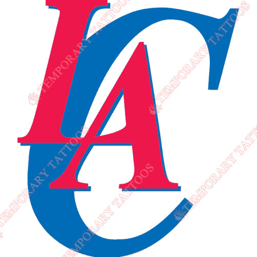 Los Angeles Clippers Customize Temporary Tattoos Stickers NO.1045